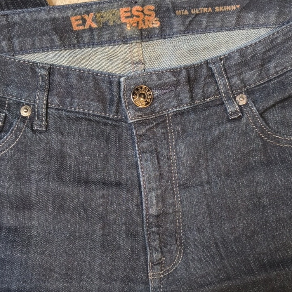 Ultra Skinny Mid Rise w/31" Inseam ❤️Express MTA sac301 - Picture 4 of 7